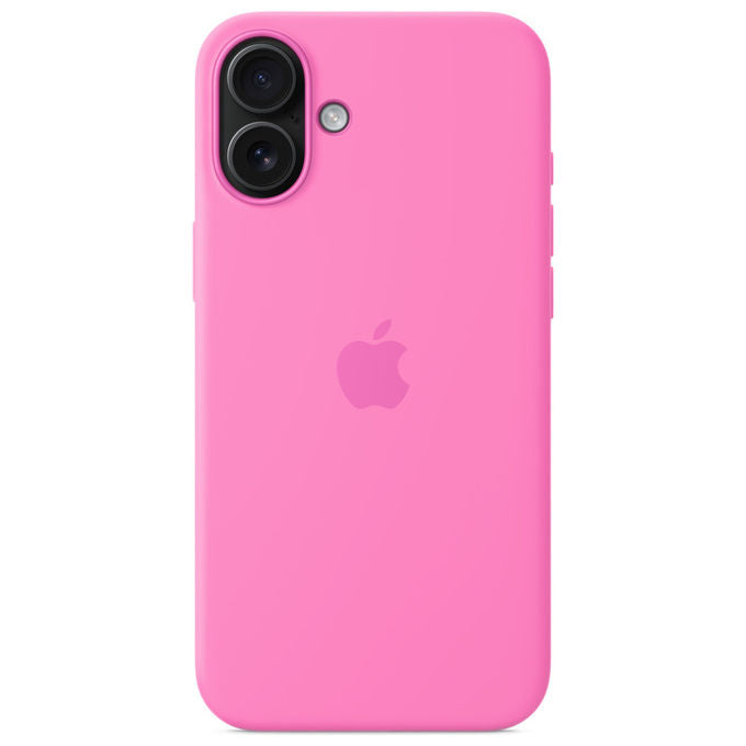 Apple MDGR4ZM-A Custodia MagSafe in Silicone per iPhone 16 Plus compatibile Qi2 e Qi colore Rosa Peonia