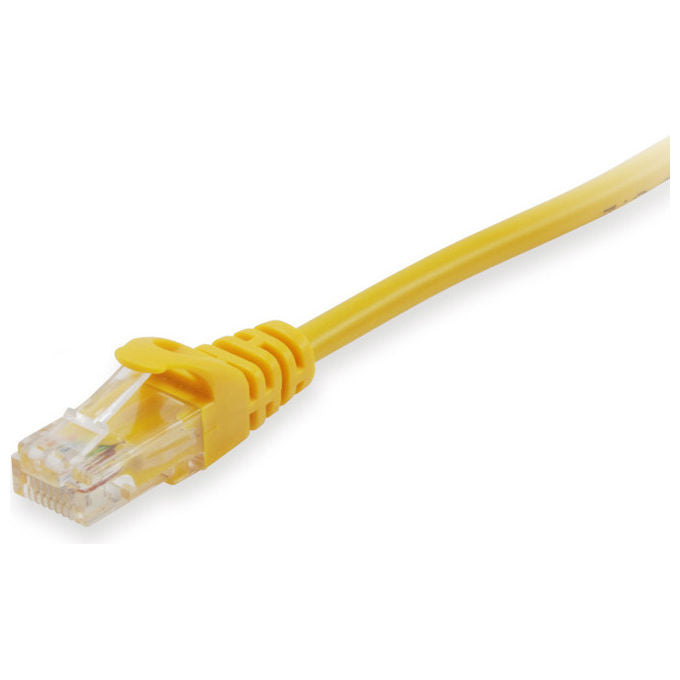 Equip, Cavo di Rete Cat6 U-UTP, Giallo, 0.25 m