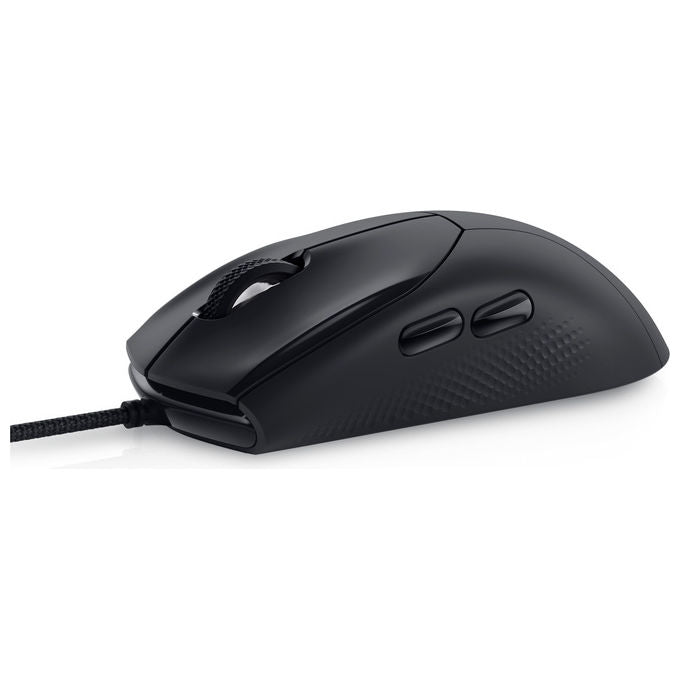 Alienware AW320M, Mouse Gaming, Ambidestro, Ottico, 3200 DPI, USB Tipo A