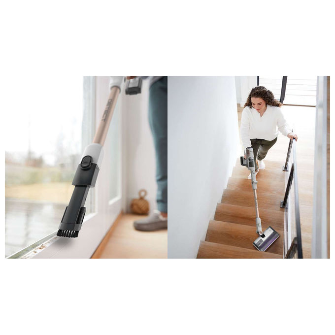 Shark IW3612EU Detect Clean Empty Aspirapolvere Senza Filo DirtDetect 0.42 L 240W 60 min 82 dB colore Bianco