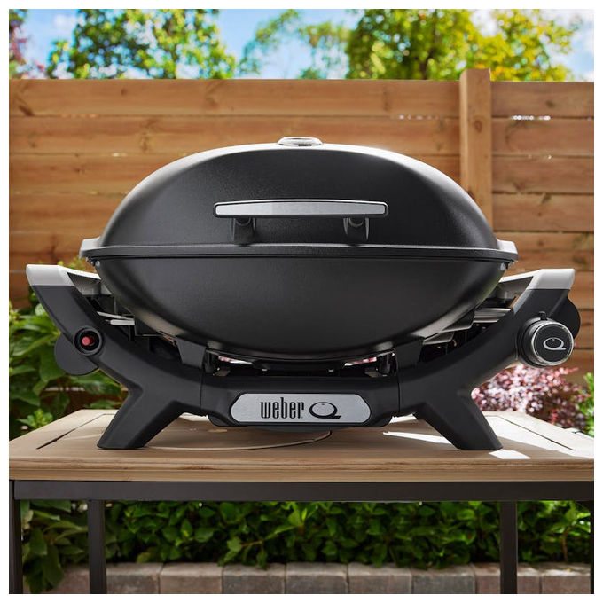 Weber Barbecue Da Tavolo A Gas Q2100N 4100 W Nero Grigio