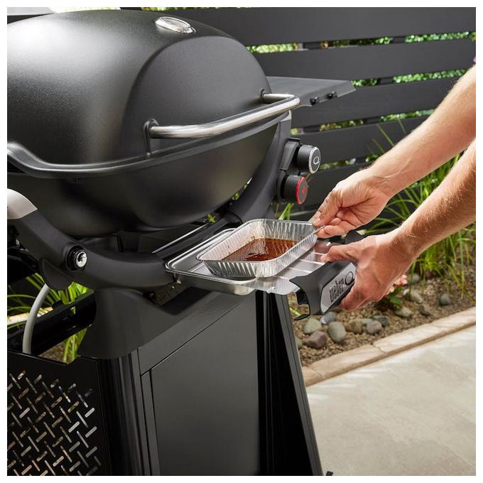 Weber Barbecue a Gas Q 3200N+ con Carrello Nero Potenza 6440W