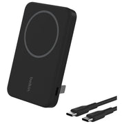 Belkin BPD006BTBK BoostCharge Pro Power Bank Wireless Qi2 15W 5000 mAh MagSafe Supporto Integrato colore Nero