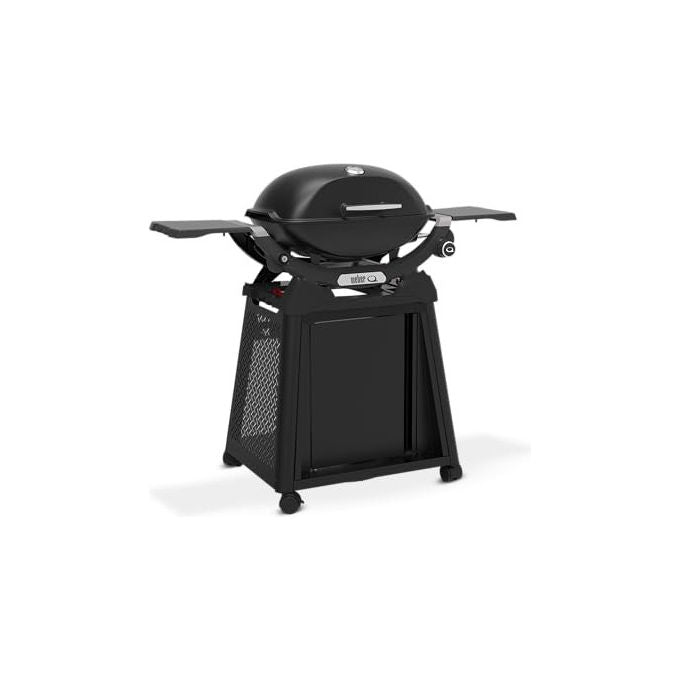 Weber WEBER1501110 Q2200N Barbecue a Gas con Carrello Premium 4,11 kW 2065 cm² Griglie in Ghisa Smaltata Ripiani Laterali Ripiegabili