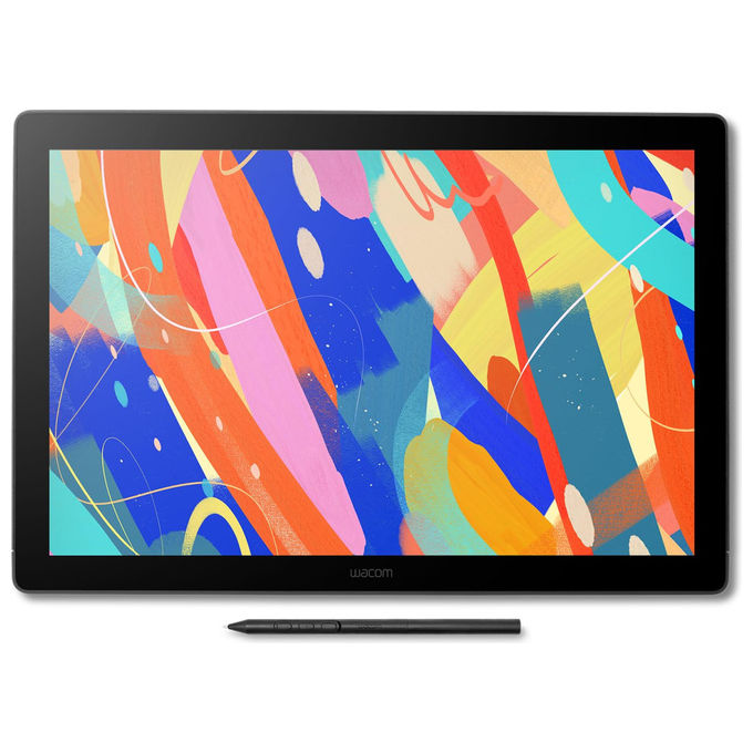 Wacom, Tavoletta Grafica con Schermo Cintiq 16, 345 x 215 mm, 2.5K, Penna Pro 3, Antiriflesso, Nero