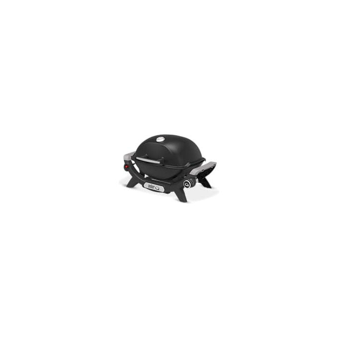 Weber Q1100N, Barbecue da Tavolo GPL, Nero e Grigio, 2930W, Portatile, con Griglia in Ghisa