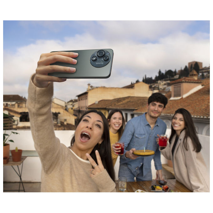 TCL T519H-2ALCA112 60R 5G Smartphone Android 15 6.67'' 4 GB RAM 128 GB 50 MP 5200 mAh colore Grigio