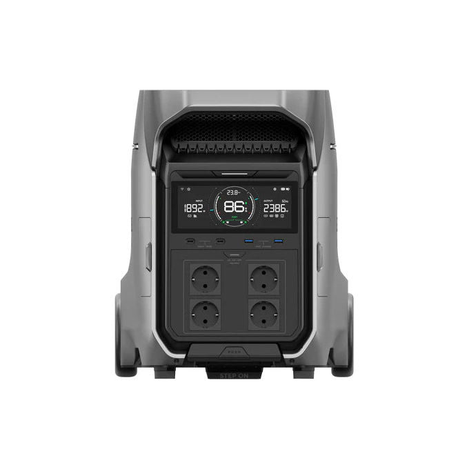 EcoFlow, DELTA Pro 3, Stazione di Alimentazione Portatile, 4000 W, Litio Ferro Fosfato