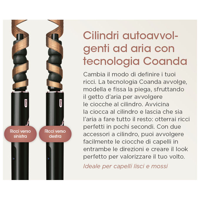 Shark FlexStyle HD426EU, Multistyler e Asciugacapelli 3-in-1, Nero, 1650 W