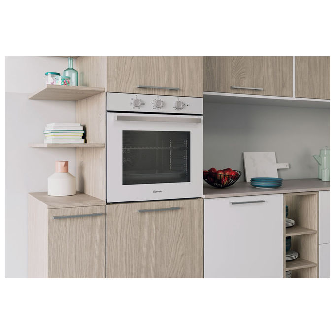 Indesit, Forno Elettrico Multifunzione da Incasso, Bianco
