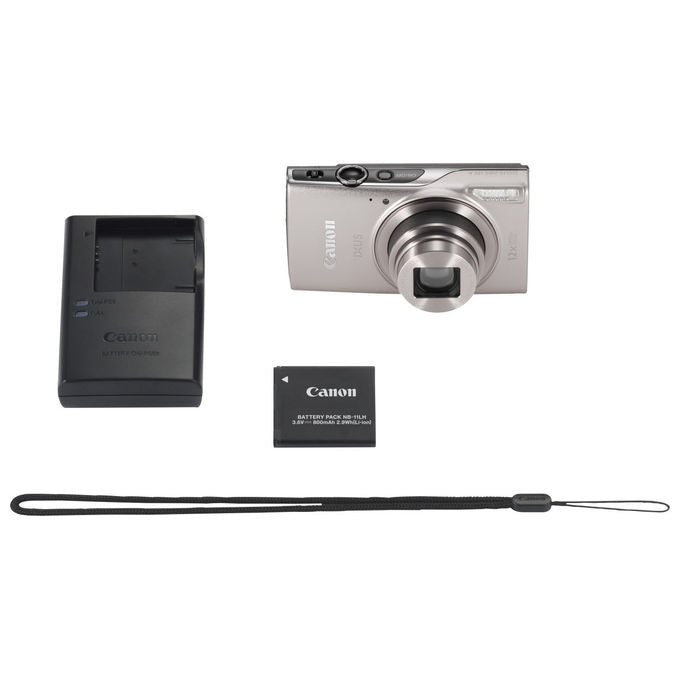 Canon IXUS 285 HS Fotocamera Compatta 20,2 MP CMOS Zoom Ottico 12x Wi-Fi NFC colore Argento