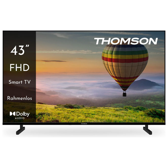 Thomson 43FT2S15 Smart TV LED 43'' FHD TiVo Wi-Fi HDR10 Dolby Audio Triplo Sintonizzatore DVB-T2-C-S2 colore Nero