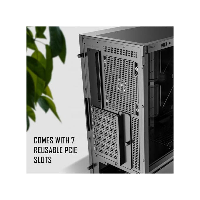 Antec P7 S, Case PC Mid-Tower, 4 Ventole PWM, Aspirazione Frontale a Doppia Rete Laterale, Supporto Radiatore 360 mm, Type-C 3.2 Gen 2