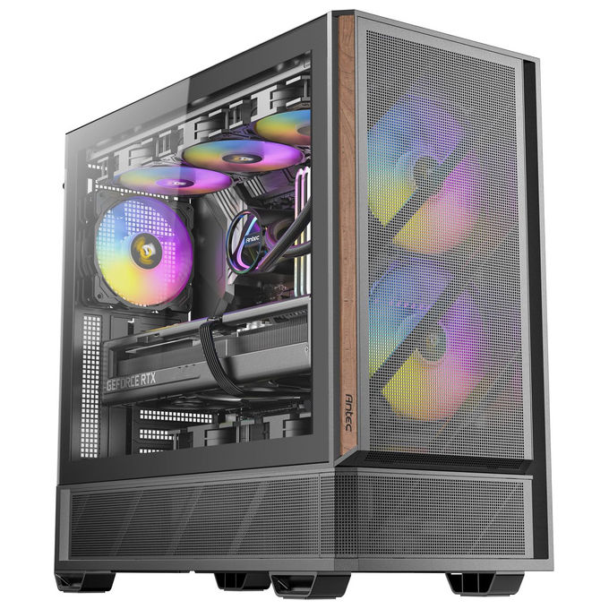 Antec P30 ARGB, Cabinet Midi-Tower, Nero
