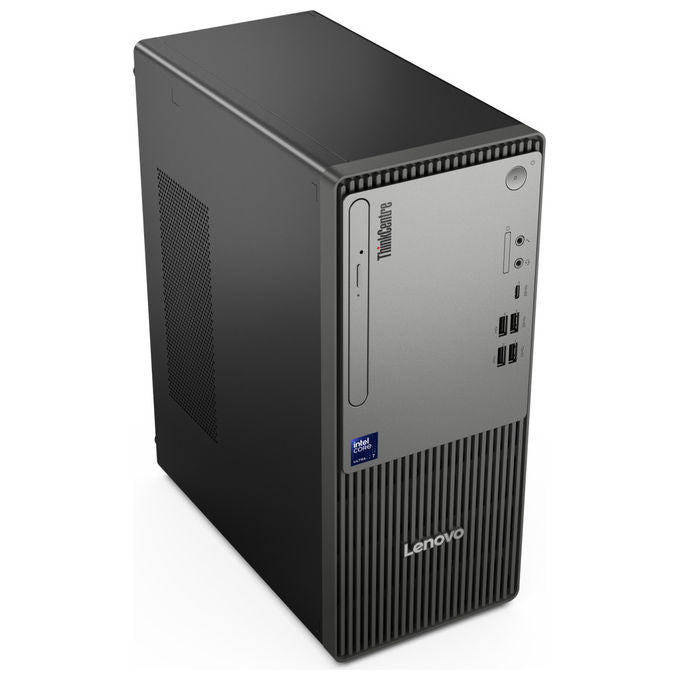 Lenovo ThinkCentre neo 50t Gen 6, Intel Core Ultra 7 265, 16 GB DDR5, 512 GB SSD, Windows 11 Pro, Tower PC Nero