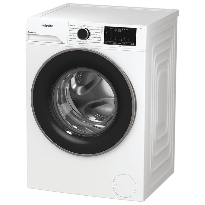 Hotpoint HB103CAREIT Délica Lavatrice Carica Frontale 10 Kg 1400 rpm Classe A-30% Motore Inverter Vapore (85x60x58 cm) colore Bianco