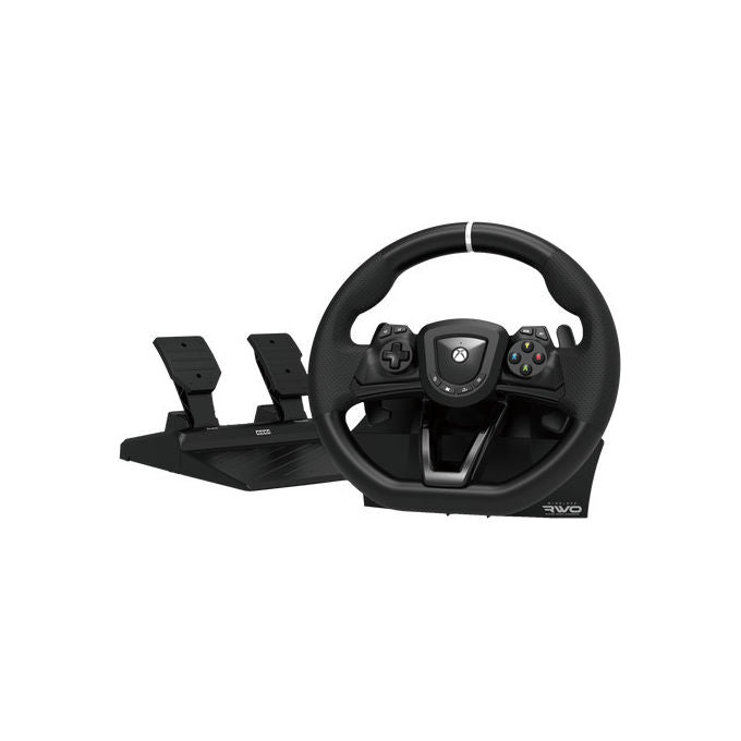 Hori, Volante da Corsa Wireless Overdrive, Nero, USB, per Xbox One X-Xbox Series S-PC