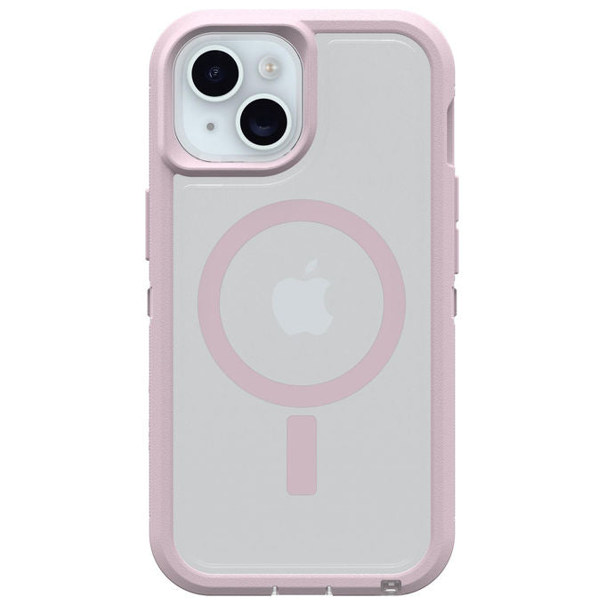 OtterBox 77-98198 Defender Series XT Clear Cover iPhone 17e 16e 15 14 13 MagSafe Antishock colore Trasparente Viola