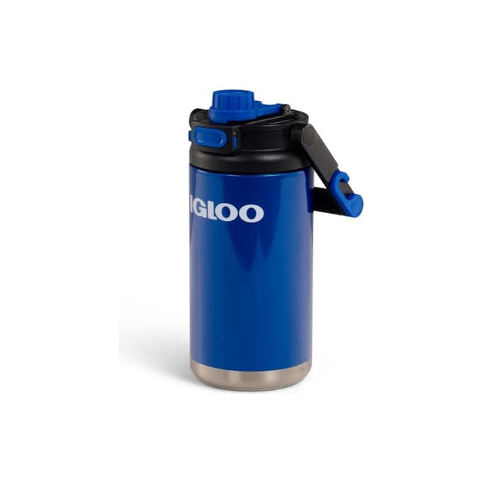 Igloo, Brocca Sportiva Ibrida in Acciaio Inox, Colore Blu Sportivo