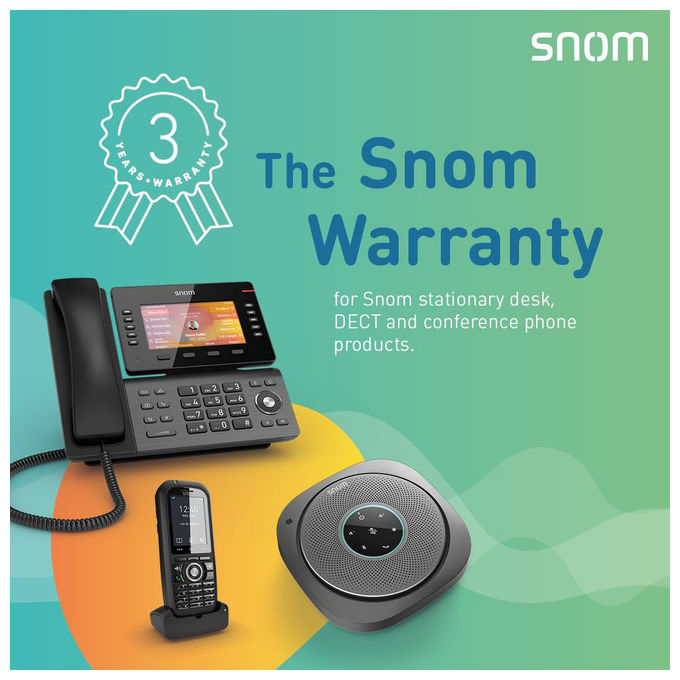 Snom, Modulo di espansione D8C, per telefoni fissi D8xx, Display TFT a colori, 60 tasti programmabili, USB Plug and Play