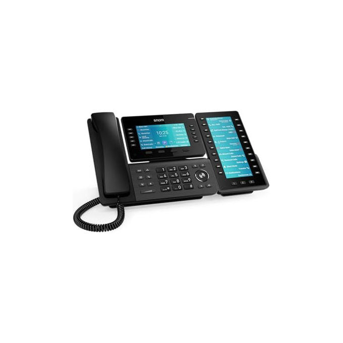 Snom, Modulo di espansione D8C, per telefoni fissi D8xx, Display TFT a colori, 60 tasti programmabili, USB Plug and Play