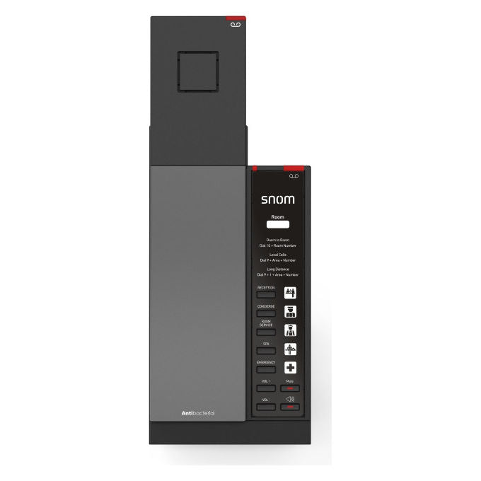 Snom, Telefono IP HD341 Nero, Cuffia DECT Wireless A170C