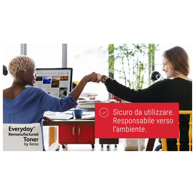 Toner Rigenerato Nero, Compatibile con Ricoh 841817, Everyday di Xerox, Capacita' Standard
