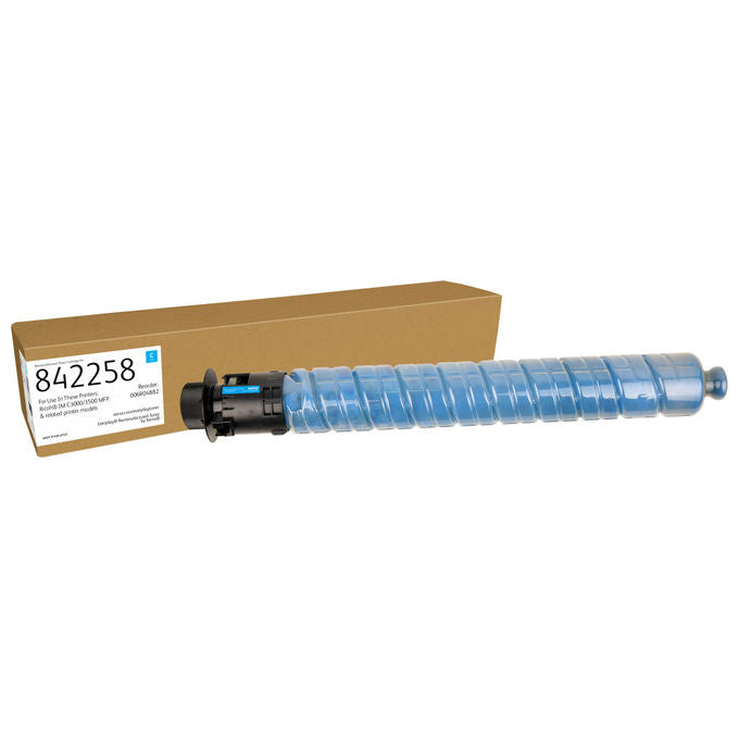 Xerox, Toner Rigenerato Ciano, Compatibile con Ricoh 842258, Capacita' Standard