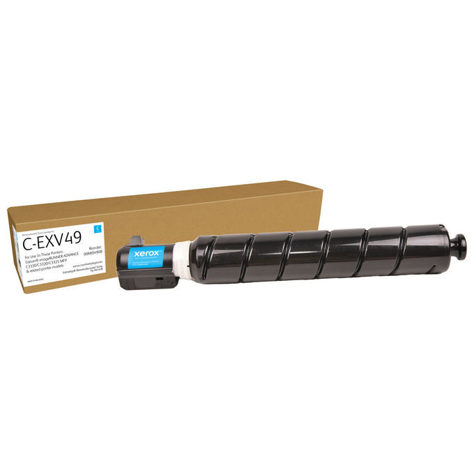 Xerox Everyday, Toner Rigenerato Ciano, Compatibile Canon C-EXV49, Standard