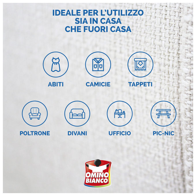 Omino Bianco, Smacchiatore a Secco Express, 125 ml