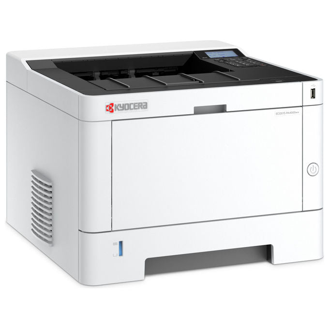Kyocera PA4000WX ECOSYS Stampante Laser A4 Monocromatica 40 ppm 1200x1200 DPI Wi-Fi Fronte Retro 512 MB colore Nero Bianco