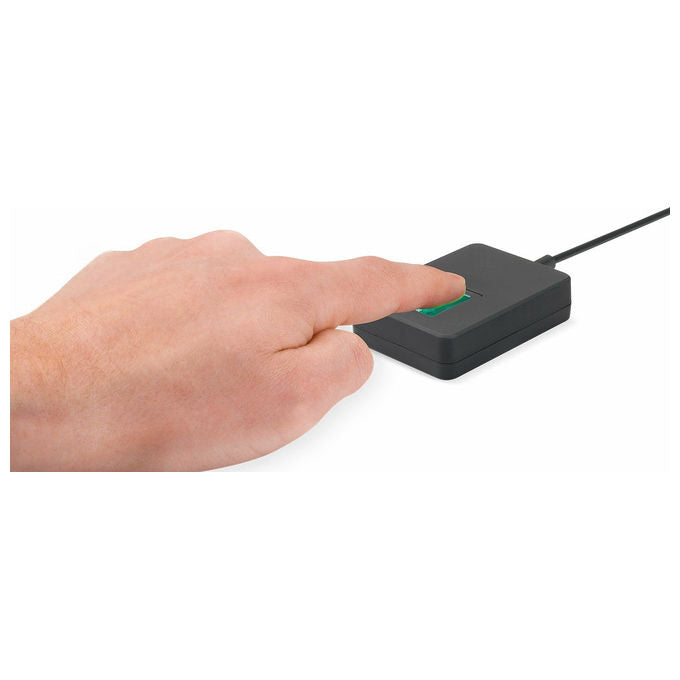 Safescan TimeMoto, Lettore di Impronte Digitali USB Tipo A, Nero