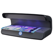 Safescan, Rilevatore Banconote Contraffatte 75 LED, Nero, Con Luce UV e Bianca