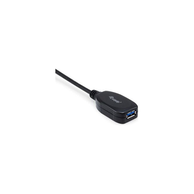 Equip, Cavo USB 3.2 Gen 1, 10 m, USB A, Nero