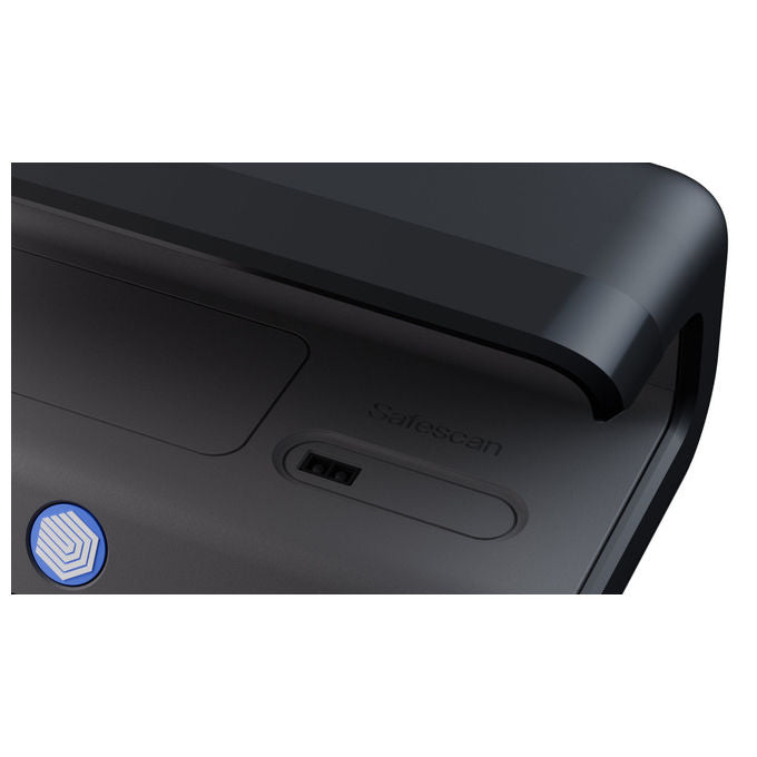Safescan, Rilevatore Banconote Contraffatte Nero, Verificatore con 5 LED