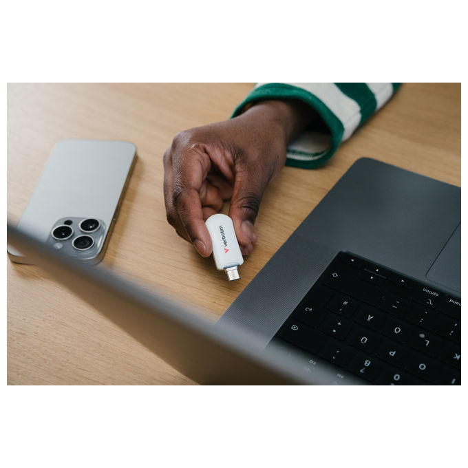 Verbatim, Chiavetta USB, Pen Drive Plectra, 512GB, USB-C 3.2 Gen 1, Bianca