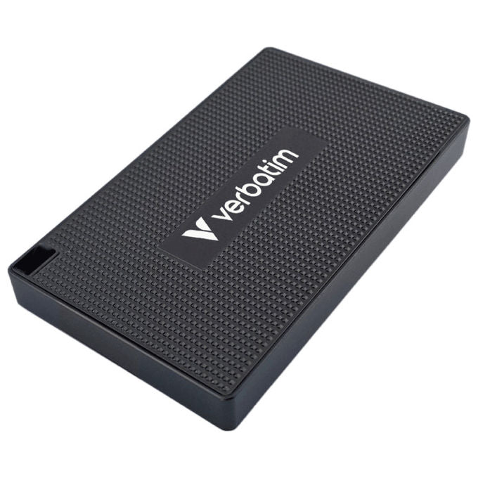 Verbatim, SSD Esterno 512 GB, USB Tipo-C, USB 3.2 Gen 2x2, Grigio