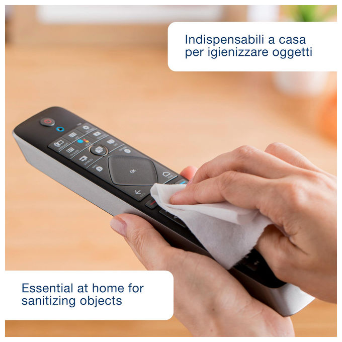 Gima, Salviette Disinfettanti, Singola Bustina, Confezione da 400