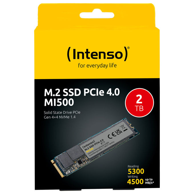 Intenso SSD 2 TB M.2 PCI Express 4.0 NVMe MI500
