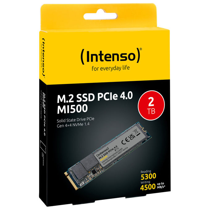 Intenso SSD 2 TB M.2 PCI Express 4.0 NVMe MI500