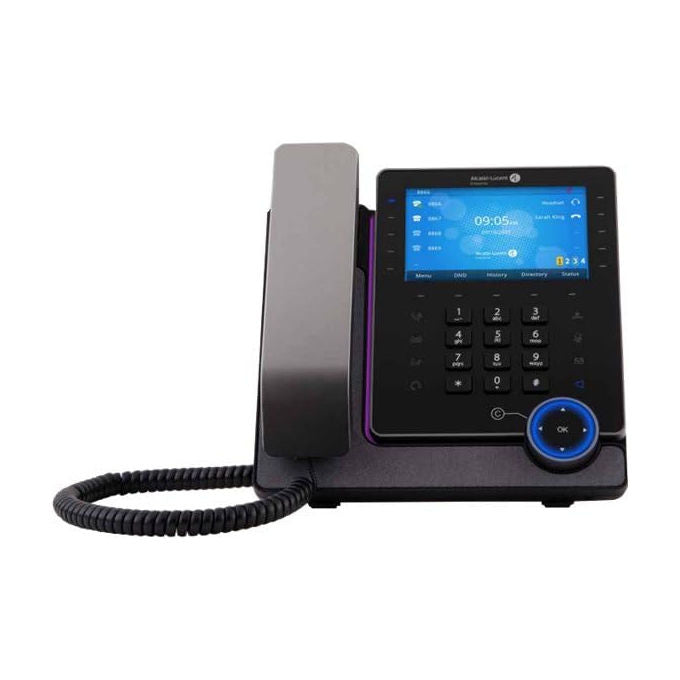 Alcatel-Lucent Enterprise M8 DeskPhone, Telefono VoIP, 12 Vie, SIP, SIP v2, 20 Linee