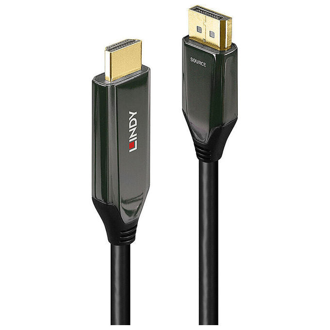 Lindy, Cavo Adattatore Video DisplayPort HDMI, 8K, 1 m