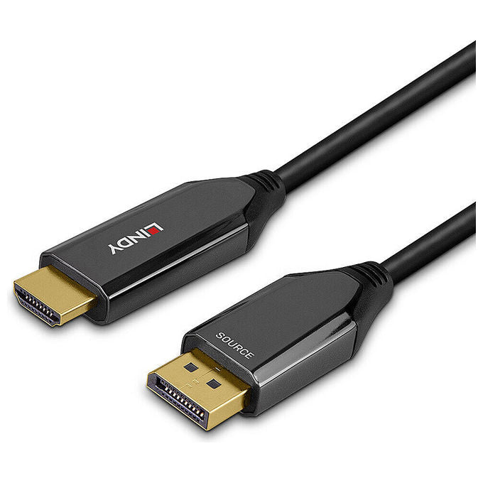 Lindy, Cavo Adattatore Video DisplayPort HDMI, 8K, 1 m