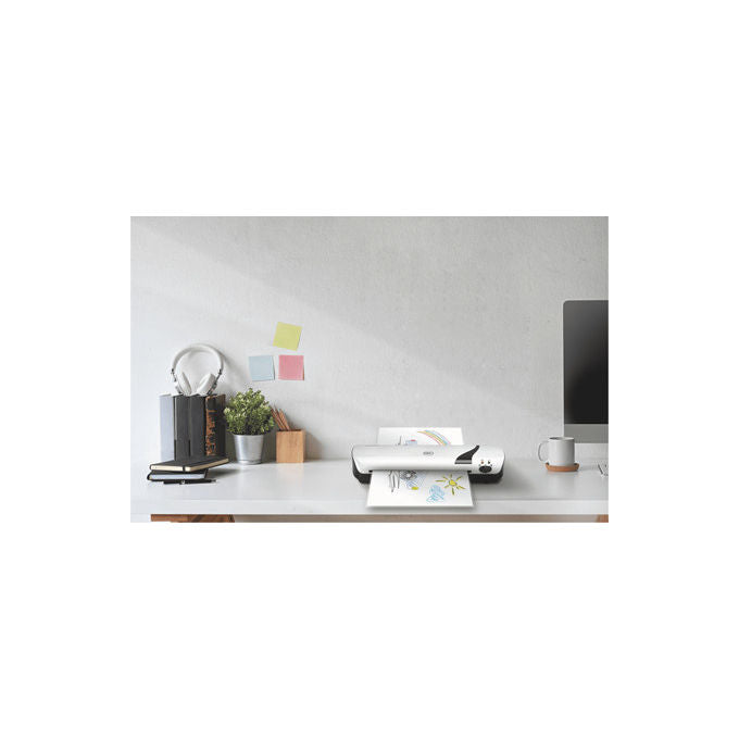 GBC Inspire+, Plastificatrice A3, 250 mm-min, Nero, Bianco