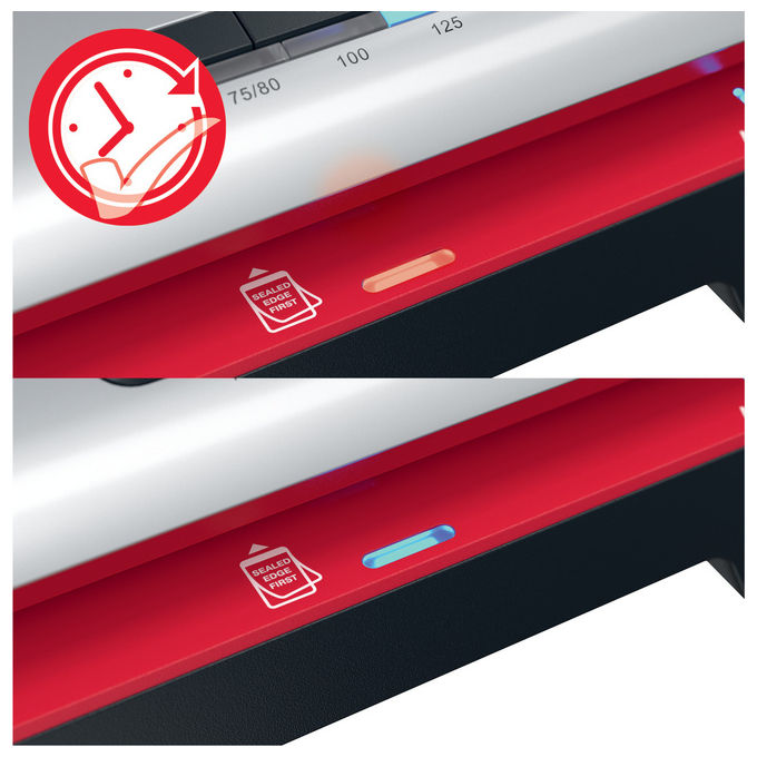 GBC, Plastificatrice a Caldo, 500 mm-min, A4, 250 Office, Nero, Acciaio Inox
