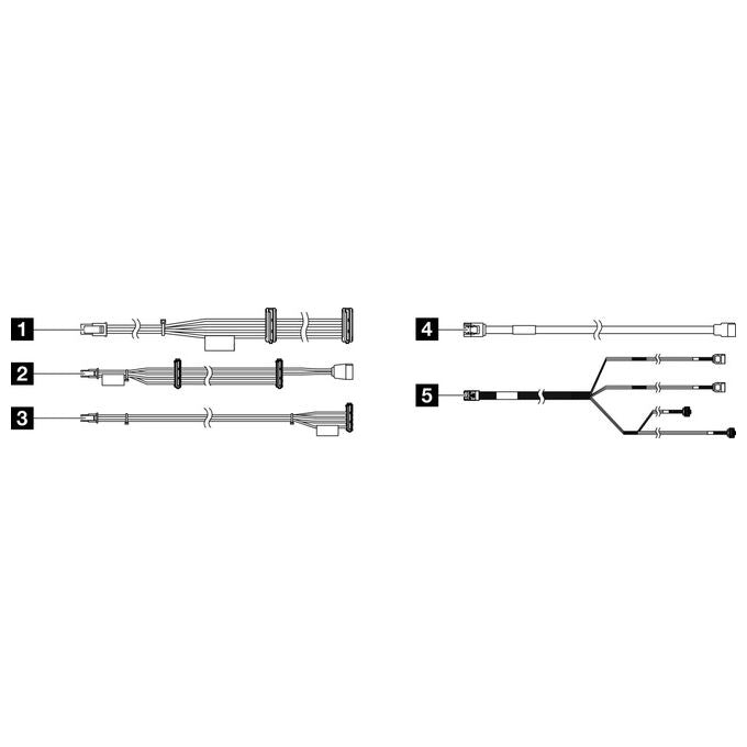 Lenovo, KIT_ cavo interno per drive, ThinkSystem ST50 V3-ST45 V3