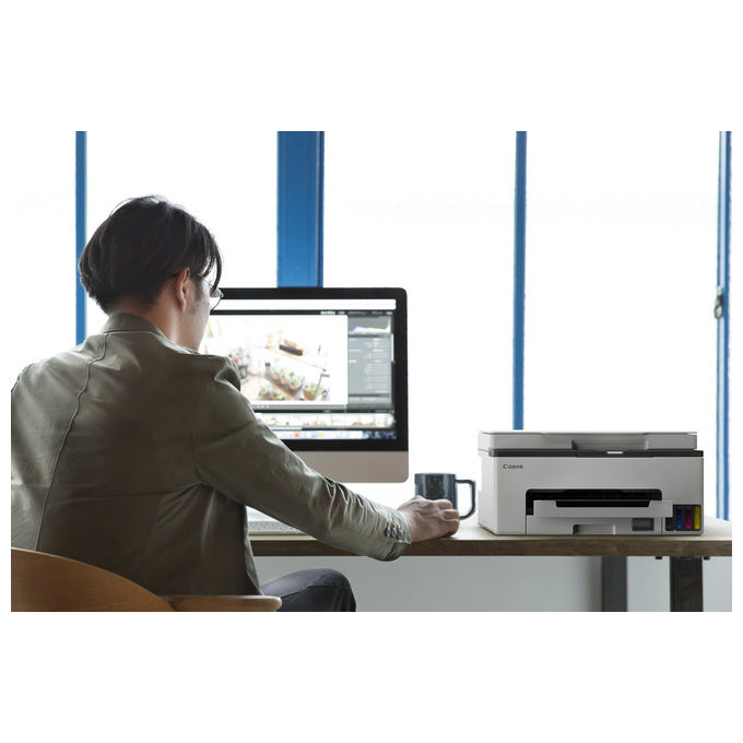 Canon GX1050 MAXIFY Stampante Multifunzione Inkjet A4 600x1200 DPI Wi-Fi Ethernet USB Fronte Retro colore Nero Bianco