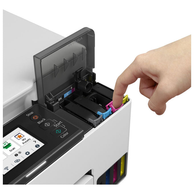 Canon GX1050 MAXIFY Stampante Multifunzione Inkjet A4 600x1200 DPI Wi-Fi Ethernet USB Fronte Retro colore Nero Bianco