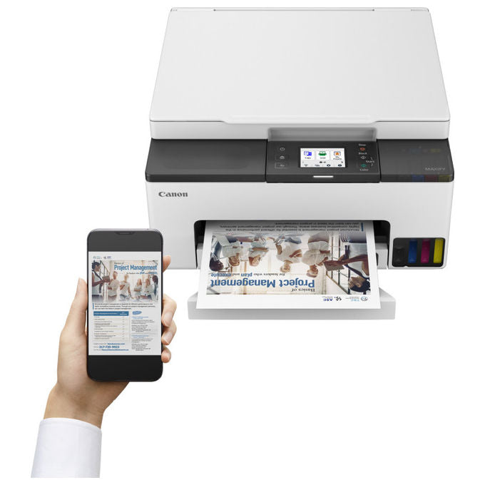 Canon GX1050 MAXIFY Stampante Multifunzione Inkjet A4 600x1200 DPI Wi-Fi Ethernet USB Fronte Retro colore Nero Bianco