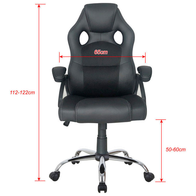 Equip, Sedia da Ufficio, Seduta Imbottita, Schienale Imbottito, Ecopelle